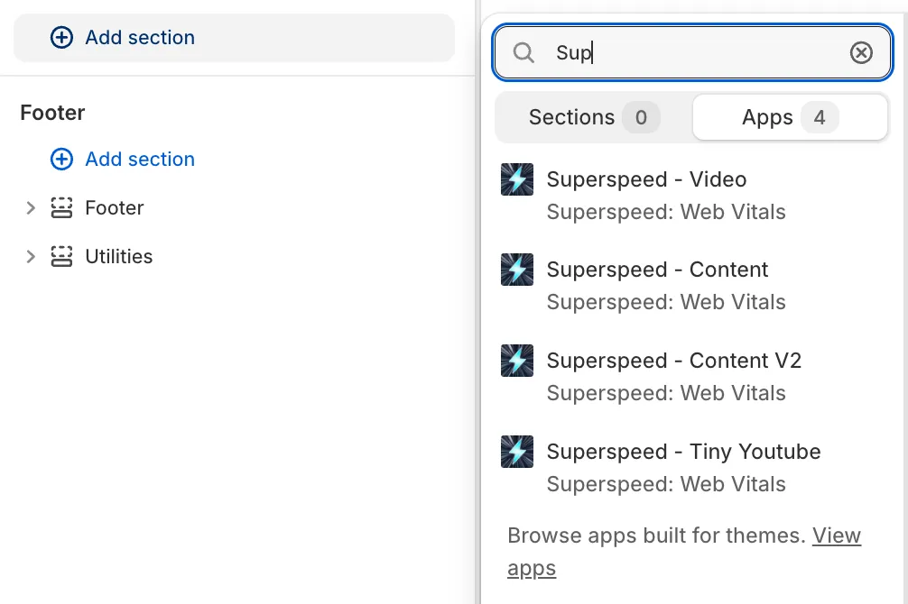Add Superspeed Tiny YouTube Widget