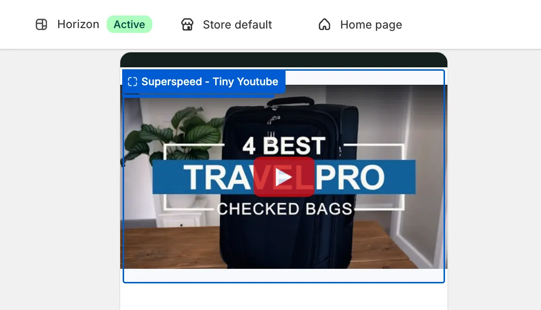 Tiny YouTube Embed